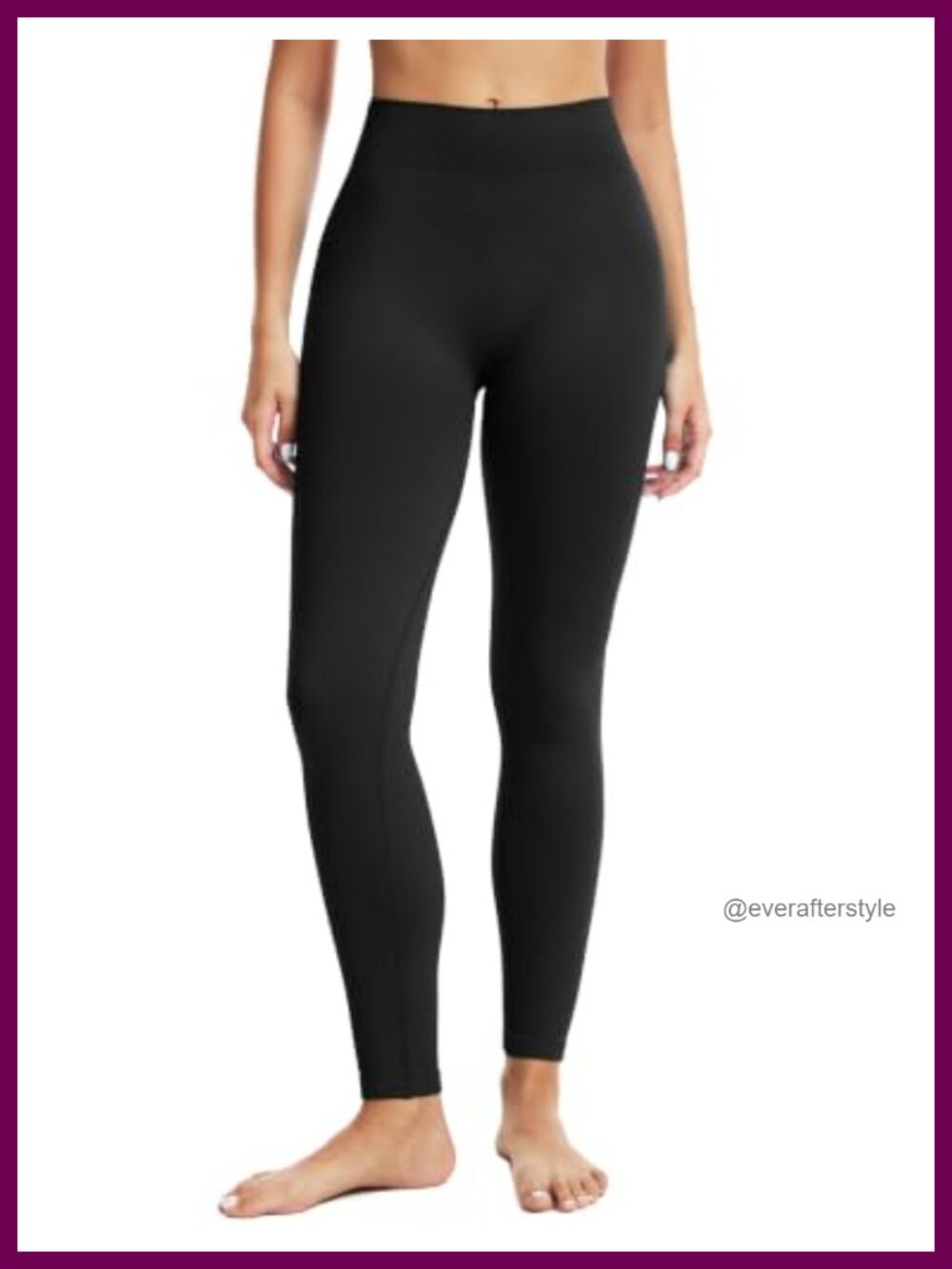 Seamless High Waisted Leggings Non See Through Yoga Pants Tummy Control